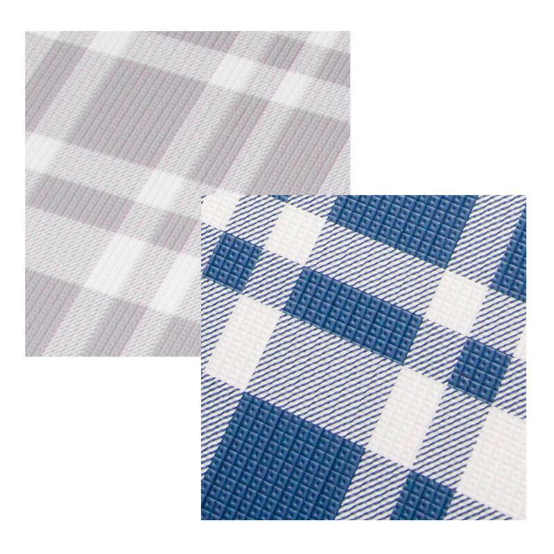 Little Finch Homepark Check Floor Mat - Large image number 1